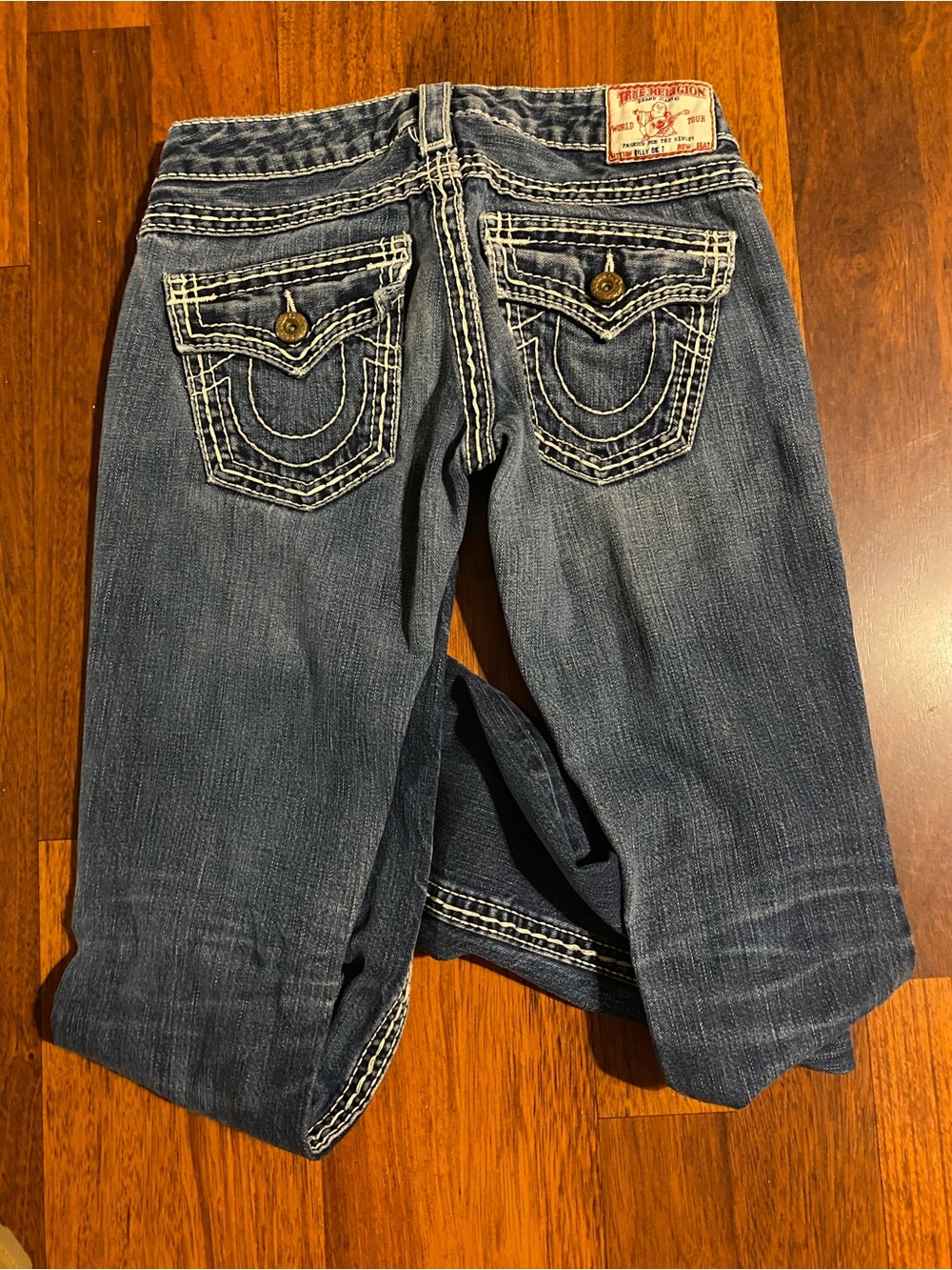 True Religion Low Rise Bootcut Jeans